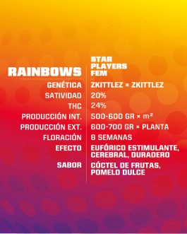 Rainbows Fem x4 – BSF SEEDS
