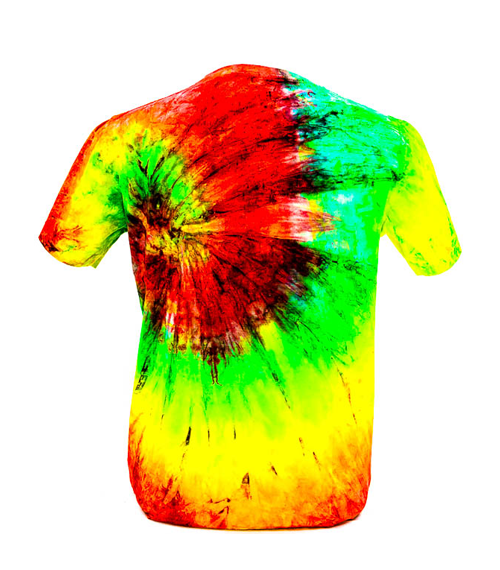 Polera Tie Dye Cannabis - Imagen 2