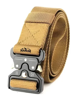 Cinturón Cobra Táctico Militar Ocre