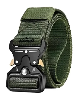 Cinturón Cobra Táctico Militar Verde
