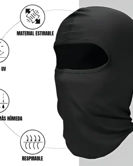 Pasamontañas Táctico Negro