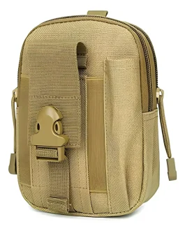 Pouch Tactico Ocre